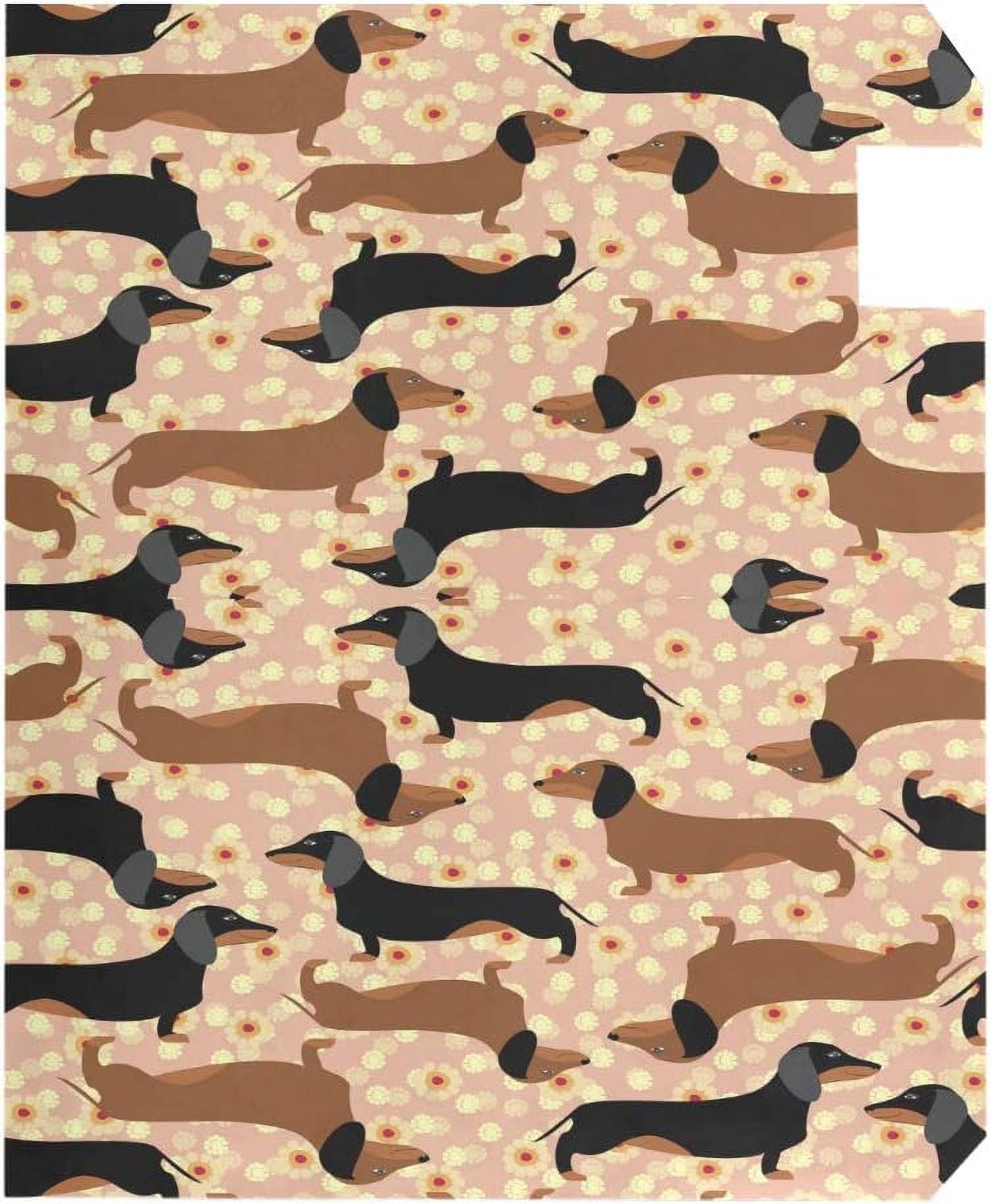 Dachshund Dog Magnetic Mailbox Cover Oversized for Garden Yard Outdoor Decorations-25.5" x20.8