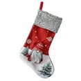 thumbnail image 3 of Xuniizn Christmas Stockings Bulk, Assorted Festive Xmas Stockings for Fireplace Mantel Decor, Traditional Holiday Ornaments, Christmas Decorations for Home, Cloth, 3 of 3