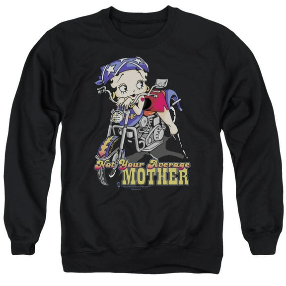 Betty Boop - Not Your Average Mother - Crewneck Sweatshirt - Large