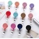 thumbnail image 5 of Carrete de credencial retráctil, titular de credencial de identificación de enfermera de colores sólidos aleatorios mezclados con clip de cocodrilo giratorio de 360° (paquete de 14) Adepaton CZBG-ST165, 5 of 7
