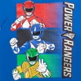 thumbnail image 3 of Power Rangers Big Boys T-Shirt and Mesh Shorts Outfit Set Toddler to Big Kid, 3 of 5