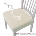 thumbnail image 4 of Waterproof Seat Covers for Chairs Seat Covers for Dining Room Chair Slipcovers Kitchen Chair - Style 1, 4 of 5