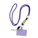 thumbnail image 2 of Seitruly Cordón Universal para teléfono móvil con gancho, cuerda colgante ajustable para el cuello, correas antipérdida de microfibra, Teléfono y Comunicación Púrpura Largo, 2 of 6