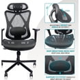 thumbnail image 4 of Adjustable Headrest & Lumbar Support - Gaming Sessions, Avoid Neck and Back Aches, 4 of 4