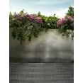 thumbnail image 1 of BSDHOME Polyester Stone Floor Purple Flowers Photography Backdrops Photo Props Studio Background 5x7ft, 1 of 2