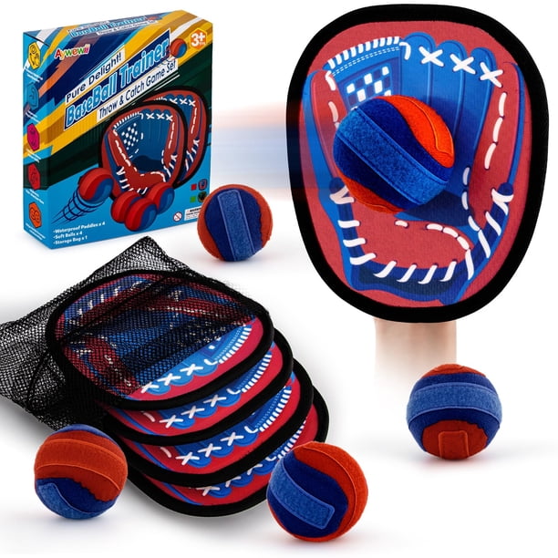 Set Toss and Catch Ball Aywewii para juego de béisbol infantil