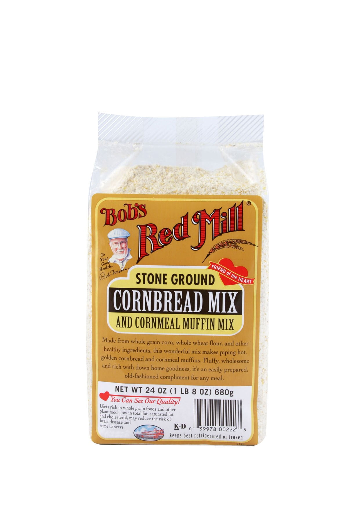 Bobs Red Mill Muffin Cornbread Mix, 24 Oz