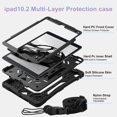 thumbnail image 4 of Funda MARKILL a prueba de golpes con soporte de 360° para iPad 10.2 de novena, octava y séptima generación, 4 of 8