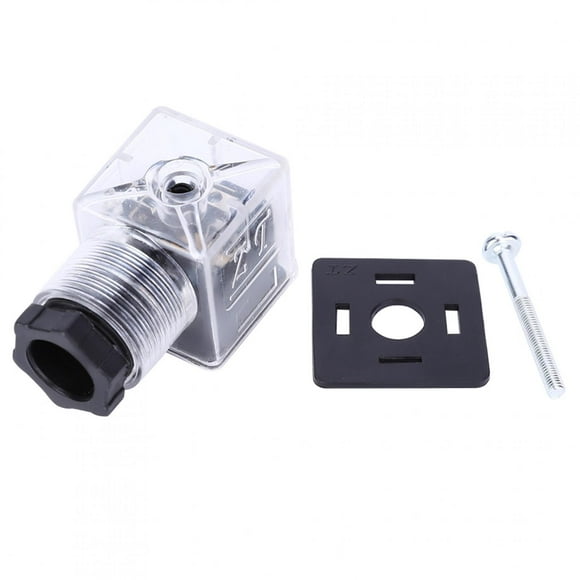 Indicator Plug,5pcs Hydraulic Solenoid Coil Solenoid Valve Connector Hydraulic Solenoid Plug Leading Edge Technology