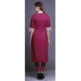 thumbnail image 4 of Bimba PrintedÂ&nbsp;KurtiÂ&nbsp;Summer Wear Kurta Straight Tunic Dresses For Women, 4 of 6