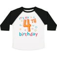 thumbnail image 3 of Inktastic It's My Fourth Birthday Boys or Girls Toddler T-Shirt, 3 of 5