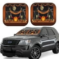 thumbnail image 1 of Saiise Halloween Decoration for Foldable Car Sun Shades (2-Pack) Offer Sun Protection with an Easy-fold Design for Convenient Windshield Shading-Large, 1 of 6