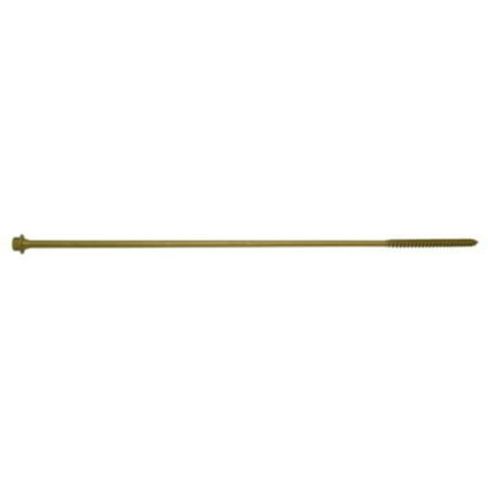 

5/16 x 14 Hex Head Tan Timber SaberDrive Platinum Screws Bucket (30 pcs.)
