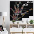 thumbnail image 5 of Design Art - Rainbow Hand with Multi Colors, 5 of 5