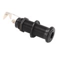 thumbnail image 1 of Guitar End Pin Jack Socket Threaded Metal 6.35mm For Bass Electric Guitar Output, 1 of 8