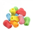 thumbnail image 1 of 12 Pcs Random Pencil Grip Silicone Pencil Grippers Pen Holder Writing Aid Grip Posture Correction For Kids Preschoolers Children Students RXF, 1 of 5