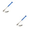 thumbnail image 4 of paramount for Micro Twist Drill Bits Pin Vise Multipurpose Precise Manual Tool Kit Compact Size Auto Rotate Resin Plastic Keychain Type 3 2Set, 4 of 6