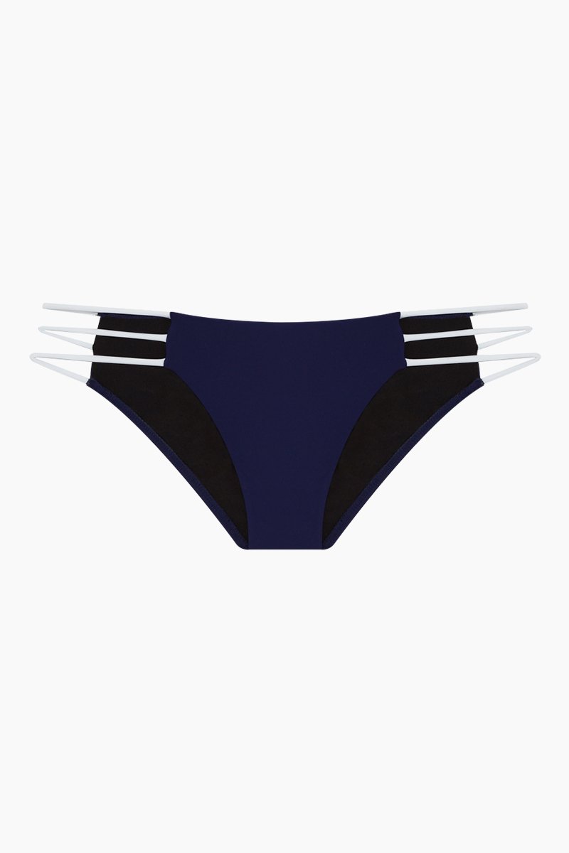 Navy blue and white bathing suit Clearance