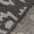 thumbnail image 5 of Loomaknoti New Zealand Tk 8' x 10' Ikat Indoor/Outdoor Area Rug , Gray, 5 of 8