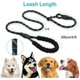 6.5ft Long Rope Dog Leash with Comfortable Padded Handle, Highly