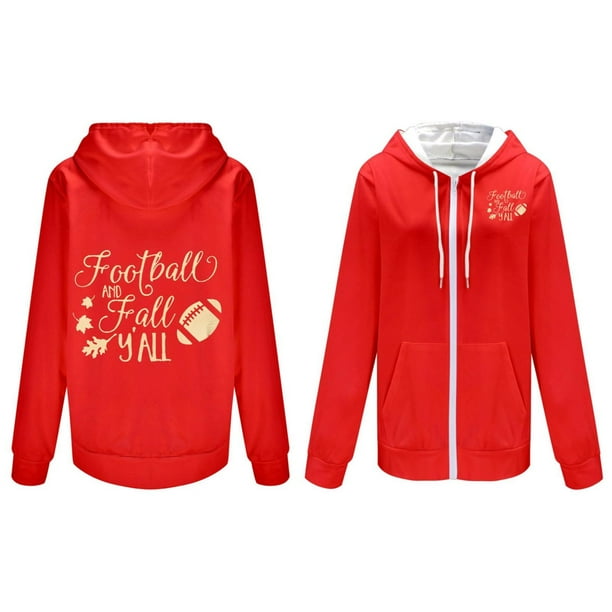 Sudadera con capucha de manga larga para mujer, informal, con capucha, para exteriores y chaquetas, a la moda, con estampado, de manga larga, con bolsillos