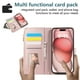 thumbnail image 4 of Funda de cuero con correa cruzada para iPhone, carcasa de lujo con cremallera para tarjetas, 11, 12, 13, 14, 15, 16 Pro Max Plus, X, XR, XS Max, 4 of 5