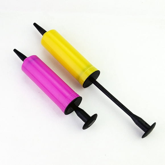 YoGold Colorful Portable Balloon Hand Pump Double Action Air Inflation For Balloon Animal Pumping,Pool Inflatables,Exercise Hopping Balls, Sports Outdoors Beach On Demand Pump B Watermelon