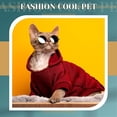 thumbnail image 2 of Lunettes de Soleil pour Chien Rétro PetClassic Rondes Lunettes pour Chien Métal Chat Chiot Lunettes Hippies Costumes pour Chats et Chiens, Accessoires pour Photos Cosplay Costume de Fête, 2 of 7