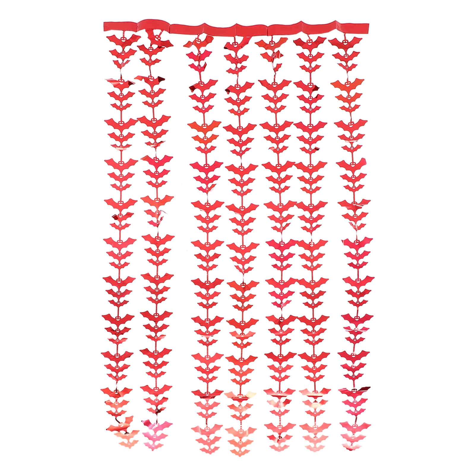 NUOLUX Bat Bats Hanging Curtainhorror Party Props Spooky Door Or