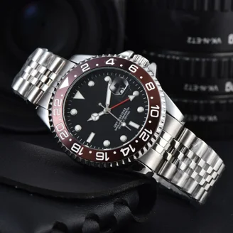 Mathey Tissot, Men's Watch, H903AR, Silver Dial Pepsi Bezel
