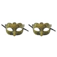 thumbnail image 1 of Minnieouse Half Face Eyes Antiguo Horror Prom Traje Accesorios Vestido Fiesta Rendimiento Decoración Regalos Halloween Caballero oro antiguo 2piezas Minnieouse CBP252044, 1 of 6