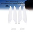thumbnail image 4 of Hélices De Tornillo De Aire De Liberación Rápida, Piezas De Repuesto De Drones Extienden El Tiempo De Vuelo Plegado Rápido Para Hubsan Zino H117S ANGGREK Otros, 4 of 8