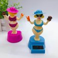 thumbnail image 7 of Bottone Decoration Gift Solar Powered Dancing Beauty Dancer Toy Car Decoration for Car Dashboard Office Desk Ornaments, 7 of 7