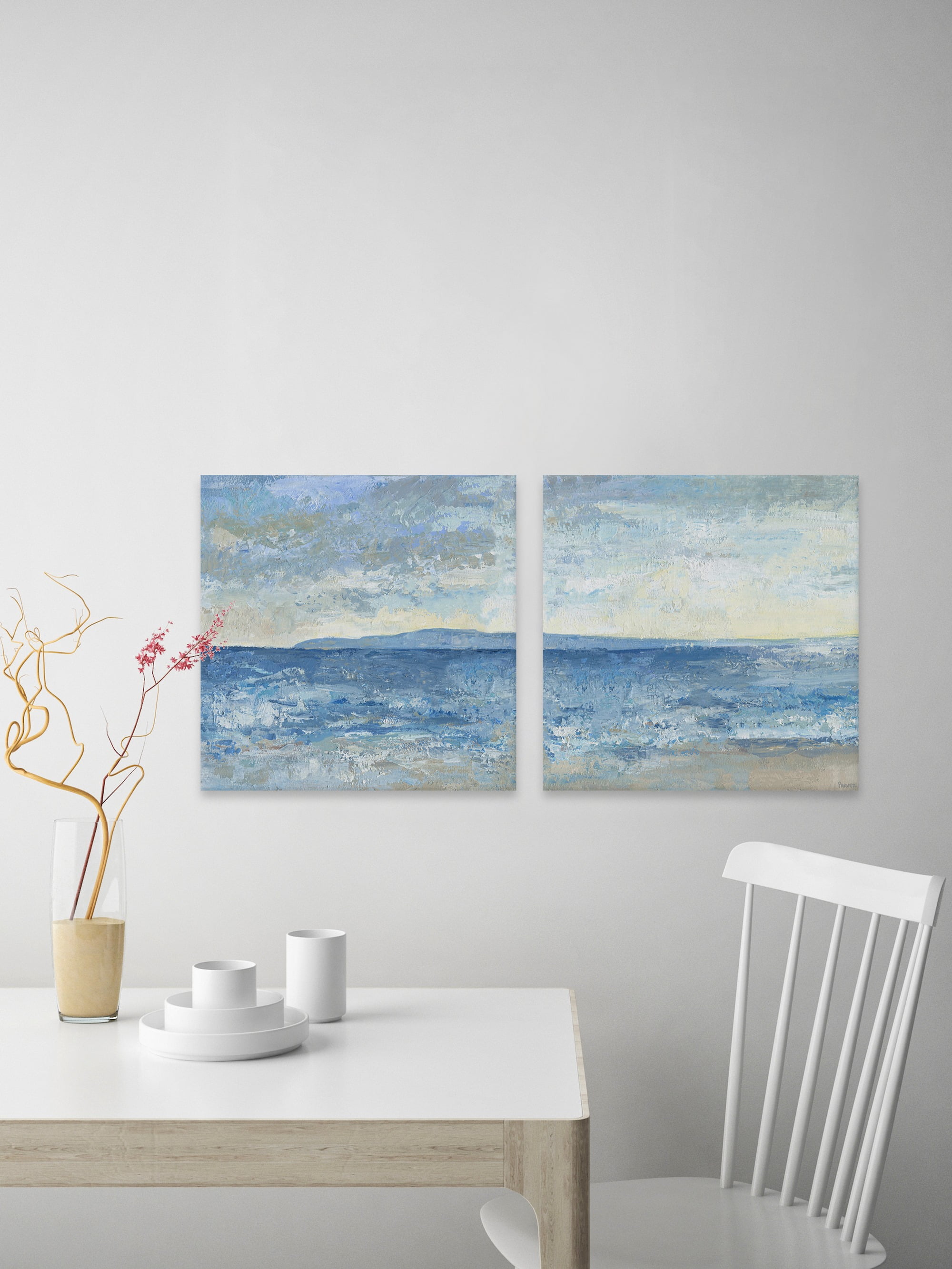 Parvez Taj Massive Sea Diptych