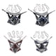 thumbnail image 5 of Methold Hamaca para mascotas de triple capa, suave y cómoda para animales pequeños, hamaca cálida para mascotas de invierno de 3 capas Hábitats y jaulas para animales pequeños ballena azul M35*35, 5 of 6