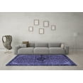thumbnail image 3 of Ahgly Company Indoor Rectangle Persian Blue Traditional Area Rugs, 2' x 3', 3 of 4