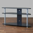 thumbnail image 2 of Bowery Hill 39" TV Stand in Black and Gray, 2 of 3