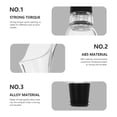 thumbnail image 2 of OULII Electric Wine Bottle Opener Kit for Convenient Wine Opening at Home Black ABS PC, 2 of 8