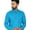 Turquoise, variant on Men's Cotton Short Kurta Shirt Round Neck Tunic Regular Fit (Small, Black)