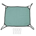 thumbnail image 1 of Pet Hanging Hammock Bed Double?Sided Pure Color Polyester Four Seasons Small Pet HammockMint Green, 1 of 9