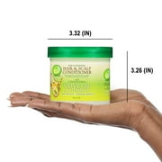 TCB Naturals Conditioner Hair & Scalp Olive Oil & Vitamin-E Jar, Dry Hair,10oz. Moisturizing