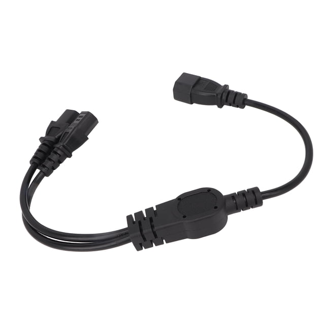 Divisor en Y, servidor UPS C14 a cable de alimentación Adaptador de corriente Eficiencia óptima