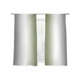 thumbnail image 2 of Abstract Sheer Curtains 63 Inches Long 2 Panels Dark Gray Seaweed Rate Gradient Ombre Light Filtering Semi Sheer Window Curtains Drapes for Bedroom Living Room 52"x63", 2 of 7