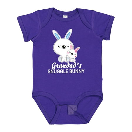 

Inktastic Grandads Snuggle Bunny Easter Gift Baby Girl Bodysuit