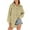 Kaki, variante sur Veste-chemise en Tricot Gaufré pour Femme à Manches Longues, Chemises Boutonnées, Cardigans à Épaules Tombantes, Coupe Ample, Légère, Confortable, Manteau Décontracté, Kaki, P