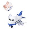 thumbnail image 3 of KEINXS Alcancía de Avión Gran Capacidad Banco de Monedas de Avión Educativo Alcancía de Avión Juguete Suave Tarro de Dinero de Avión para el Hogar Niños, 3 of 10