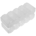 thumbnail image 3 of Miangastore 2 Pcs Boîte de Puces de Poker Transparente Étui de Puces de Poker Réutilisable Organisateur de Rangement de Puces de Poker en Plastique avec Couvercle, 3 of 9