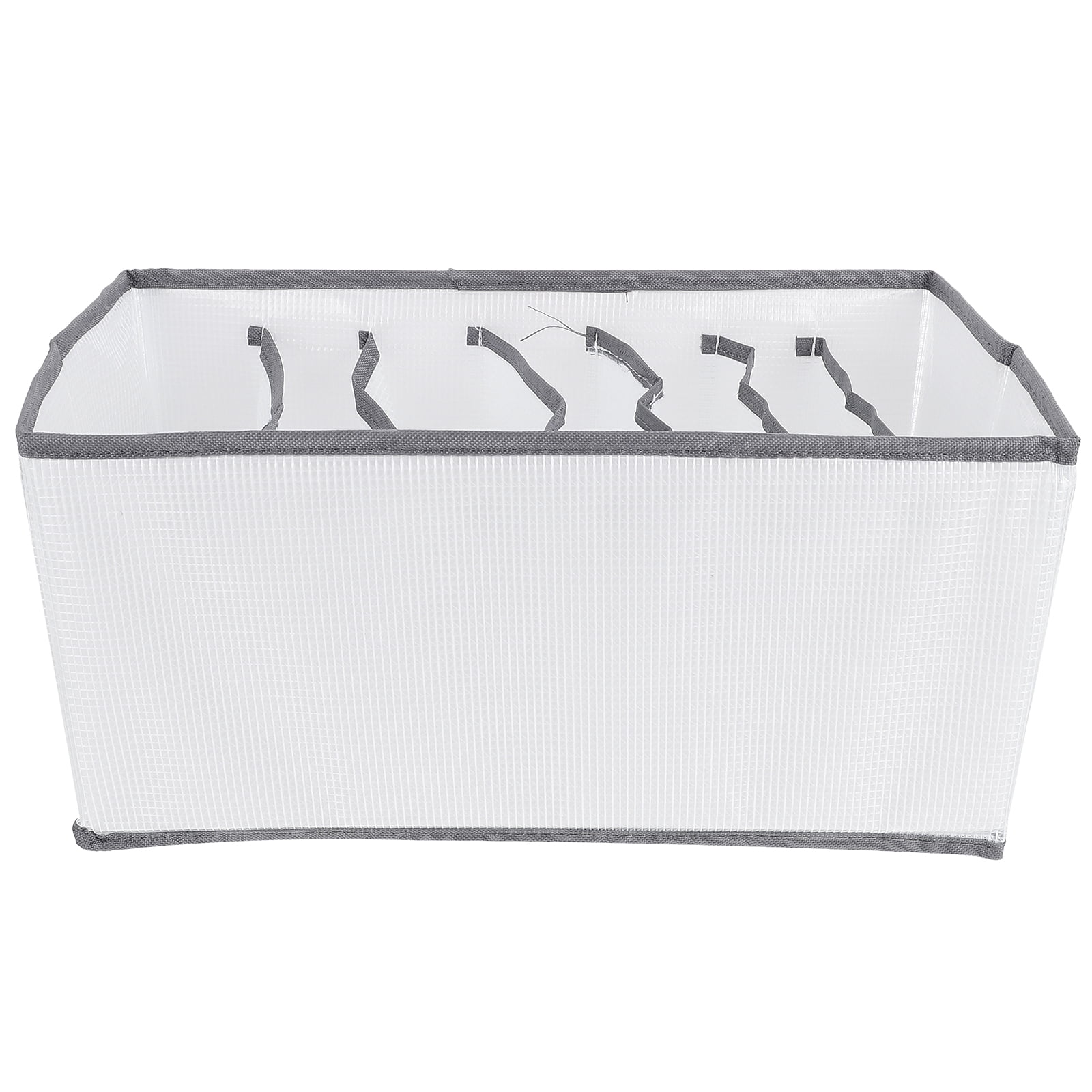 Folding Storage Basket Compartment Storage Box Clothes Storage Bin for