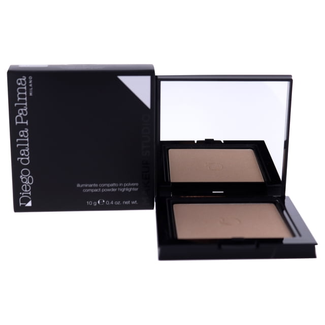 Resaltador en polvo compacto - 31 Nude de Diego Dalla Palma para mujeres - Resaltador de 0.4 oz
