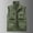 (Casual 131)Army Green, variant on Fashion Vest for Men Casual Sleeveless Jacket Big & Tall Winter Thin Sports Multi-Bag Loose Mountaineering Tooling Outdoor Top Plus Size
